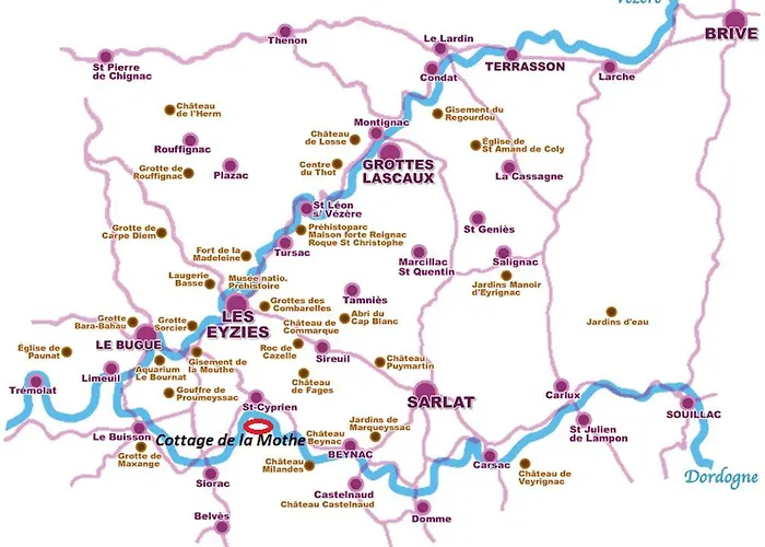 De La Mothe Vakantiehuis Marnac